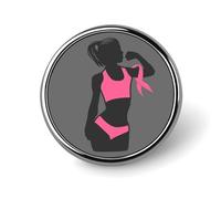 À chaque respiration, je combattrai le cancer du sein. Ensemble de pins émaillés « Lutte contre le cancer », cadeau pour les femmes combattantes, boutons pour jeans, ruban rose, badge guerrière, pi