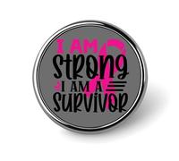 À chaque respiration, je combattrai le cancer du sein. Ensemble de pins émaillés « Lutte contre le cancer », cadeau pour les femmes combattantes, boutons pour jeans, ruban rose, badge guerrière, pi