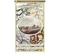 A Cheshire 1611 - 1840 - Fold Up Map That Features A Collection Of Four Historic Maps, John Speed's County Map 1611, Johan Blaeu's County Map Of 1648, Thomas Moules County Map Of 1840 And Cole And Rop