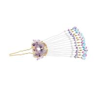 à cheveux vintage en alliage de zinc en forme de pour les occasions spéciales avec pompons, résistantes ternissement, pour femmes et appariement avec