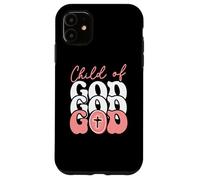 A Child of God The Way The Truth The Life Jésus Art on Back Coque pour iPhone 11