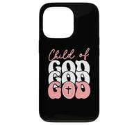 A Child of God The Way The Truth The Life Jésus Art on Back Coque pour iPhone 13 Pro