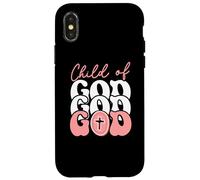A Child of God The Way The Truth The Life Jésus Art on Back Coque pour iPhone X/XS
