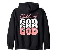 A Child of God The Way The Truth The Life Jésus Art on Back Sweat à Capuche