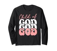A Child of God The Way The Truth The Life Jésus Croix Lion Manche Longue