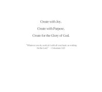 A Christian Journal & Sketchbook for Card Makers: Create with Joy, Create with Purpose, Create for the Glory of God. - Capture Your Creative Ideas, and Encouragement for Your Crafting Journey