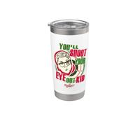 A Christmas Story Youll Shoot Your Eye Out Gobelet isotherme en acier inoxydable double paroi