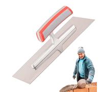 à ciment | plate de finition du béton | à coulis légère, outils manuels de construction de maçonnerie à poignée ergonomique pour les surfaces en plâtre et en stuc.