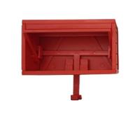 à clés murale - Porte-clés de garage de voiture avec porte ouvrante - Support mural en bois 3D - Design interactif - Pour entrée, garage et salon - Collectionneur de voiture