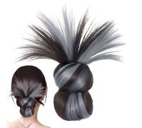 à Clip pour Femmes, Barrette Griffe Extension Courte Pour Queue De Cheval, Postiche Synthétique Effet Plumé pour Coiffage Rapide au Quotidien et Événements