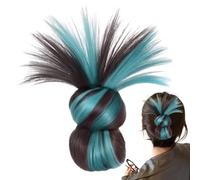 à clipser - à pince - Perruque synthétique à plumes pour un coiffage rapide - Pour - À porter au quotidien
