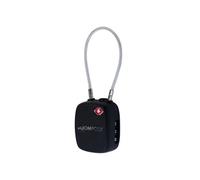 a code certifie TSA avec balise connectee integree (Apple Find My) Noir