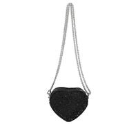 À Coeur Paillettes Étincelante Petit Bandoulière Pâte D'épaule De Chaîne-cadeaux Saint-Valentin Portefeuille Unique Pour Les Femmes Et Les Filles La D'épaule La