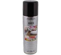 Colle en Spray 300ml Transparent Repositionnable pour Papier, Carton, Bois, Textile et Plastiques