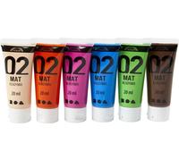A-Color A-Color Set de couleurs acryliques mates secondaires 6x20 ml