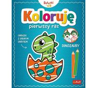 A colorier pour la première fois. Dinosaures