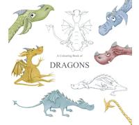 A Colouring Book of Dragons: 8.5" x 8.5" Paperback Book, with 60 unique and original dragon illustrations.