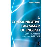 A Communicative Grammar Of English