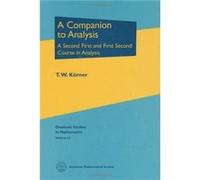 A Companion to Analysis by T.W. Korner T.W. Korner (Auteur)