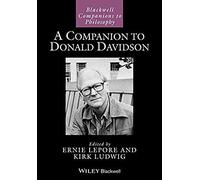 A Companion To Donald Davidson