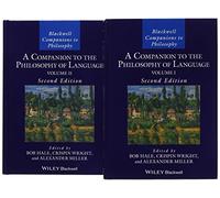 A Companion to the Philosophy of Language