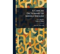 A Concise Dictionary of Middle English