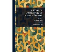 A Concise Dictionary of Middle English