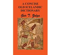 A Concise Dictionary Of Old Icelandic