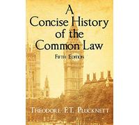 A Concise History of the Common Law