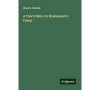 A Concordance to Shakespeare's Poems