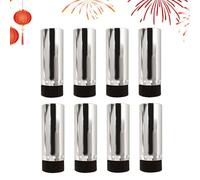 à Confettis pour Fêtes - 8 Pièces Accessoires de Fête,Tubes à Confettis pour Mariage | pour Événements Fêtes Noël Anniversaires Mariages Nouvel An Diplômations