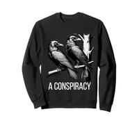A Conspiracy of Ravens Gothic Raven Dark Academia Esthétique Sweatshirt