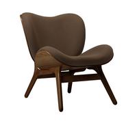 A Conversation Piece Fauteuil Chêne Foncé/Mocca