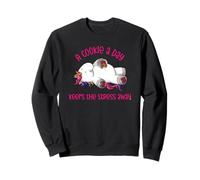 A Cookie A Day keeps The Stress Away - Licorne amusante et réfrigérée Sweatshirt