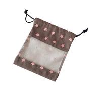 À Cordon Multifonctionnel Cosmetic Clear Makeup Star Match Pathes Storhes Sachet Travelt Cosmetic Drawstring Star Pattern Bijoux
