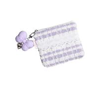 À Cosmétiques De Beauté Esthétique Coréen Nuage Respirant Détails en Dentelle Accessoire Maquillage Doux Et Portable Trousse Maquillage Élégante Garnie Dentelle