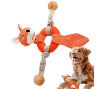 à couiner pour chiots | Corde en peluche à mâcher pour la dentition avec motif d'animal,Jouet canin en peluche à forme animale - Pour utilisation extérieure, jardin, pelouse, dressage, parc, ca