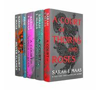 A Court of Thorns and Roses Series 5 Books Collection Set by Sarah J. Maas (A Court of Thorns and Roses, A Court of Mist and Fury, A Court of Wings and Ruin, A Court of Frost and Starlight & MORE!)