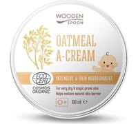 A-Cream en Avoine Organique avec Cuillère en Bois