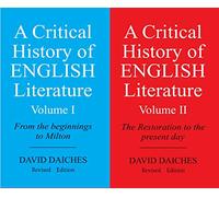 A Critical History Of English Literature - Volume I & Ii (combo Pack)