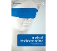 A Critical Introduction to Law by Alan Thomson Inconnu (Auteur)