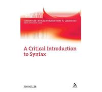 A Critical Introduction to Syntax