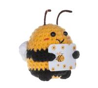 à Crochet motivante, Crochet Positive, décoration de Maison inspirante, Ornement de Table de Forme d'abeille à la motivante pour la bibliothèque de la bibliothèque