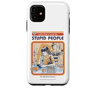 A Cure for Stupid Sarcastic Retro Vintage Funny Adult Humor Coque pour iPhone 11