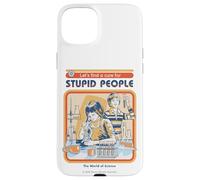 A Cure for Stupid Sarcastic Retro Vintage Funny Adult Humor Coque pour iPhone 15 Plus