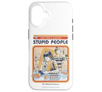 A Cure for Stupid Sarcastic Retro Vintage Funny Adult Humor Coque pour iPhone 16