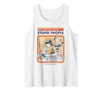 A Cure for Stupid Sarcastic Retro Vintage Funny Adult Humor Débardeur