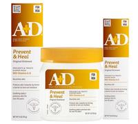 A&D Crème originale contre l'érythème fessier Vitamines A & D Home & Go 473 ml & 113 g