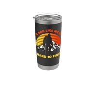 A Dad Like Me is Hard to Find - Funny Big Foot Father's Day Gobelet isotherme en acier inoxydable double paroi