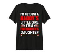 A Daddy's Little Girl I'm A Firefighter's Daughter Fireman T-Shirt Haut de Gamme